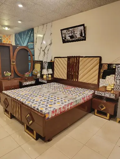 Sheesham luxury bed set